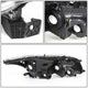 D-Motoring - Headlights - Black Housing - Amber Corner - Plug-n-Play - Pair - 08-12 Honda Accord 4-Door - 3