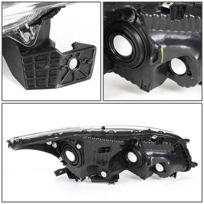 D-Motoring - Headlights - Black Housing - Plug-n-Play - Pair - 08-12 Honda Accord 4-Door - 3
