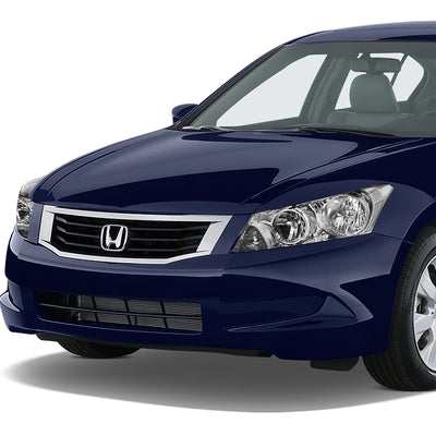 D-Motoring - Headlights - Chrome Housing - Plug-n-Play - Pair - 08-12 Honda Accord 4-Door - 5