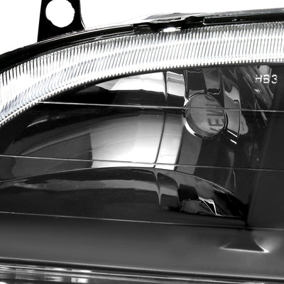 D-Motoring - Headlights - Black Housing - Plug-n-Play - Pair - 98-02 Honda Accord - 5