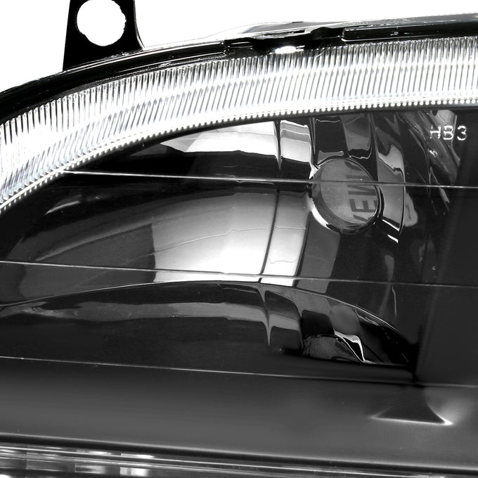 D-Motoring - Headlights - Black Housing - Plug-n-Play - Pair - 98-02 Honda Accord - 5