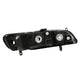D-Motoring - Headlights - Black Housing - Plug-n-Play - Pair - 98-02 Honda Accord - 6