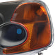 D-Motoring - Headlights - Black Housing - Amber Corner - Plug-n-Play - Pair - 01-03 Honda Civic - 6