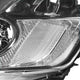 D-Motoring - Headlights - Chrome Housing - Plug-n-Play - Pair - 01-03 Honda Civic - 5