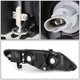 D-Motoring - Headlights - Chrome Housing - Plug-n-Play - Pair - 06-11 Honda Civic Sedan 4-Door - 4