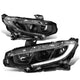 D-Motoring - 16-18 Honda Civic Headlights - Clear Lens - Projector - Plug-n-Play - Pair - 1
