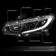 D-Motoring - 16-18 Honda Civic Headlights - Clear Lens - Projector - Plug-n-Play - Pair - 2