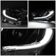 D-Motoring - 16-18 Honda Civic Headlights - Clear Lens - Projector - Plug-n-Play - Pair - 3