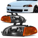 92-95-honda-civic-coupe-hatchback-headlight-headlamps-black-housing-amber-corner-hl-oh-hc922d-bk-cl1 - 1