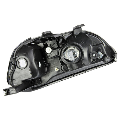 D-Motoring - Headlights - Black Housing - Plug-n-Play - Pair - 96-98 Honda Civic - 4