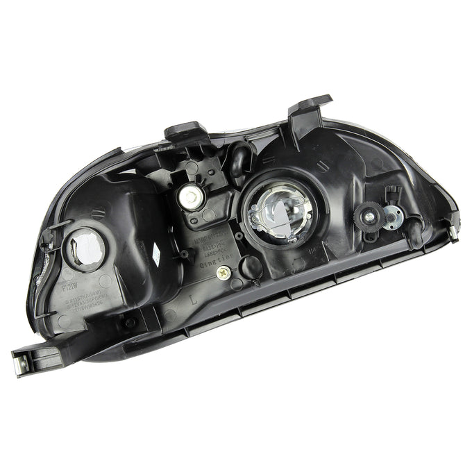 D-Motoring - Headlights - Black Housing - Plug-n-Play - Pair - 96-98 Honda Civic - 4