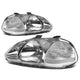 D-Motoring - Headlights - Chrome Housing - Plug-n-Play - Pair - 96-98 Honda Civic - 1