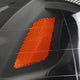 D-Motoring - Headlights - Black Housing - Amber Corner - Plug-n-Play - Pair - 99-00 Honda Civic - 4