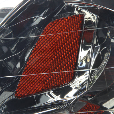D-Motoring - Headlights - Smoked Lens - Amber Corner - Plug-n-Play - Pair - 99-00 Honda Civic - 4