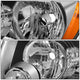 D-Motoring - 11-13 Jeep Grand Cherokee Headlights - Clear Lens - Amber Corner - Plug-n-Play - Pair - 3