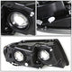 D-Motoring - Headlights - Black Housing - Amber Corner - Plug-n-Play - Pair - Jeep Grand Cherokee - 4