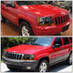 D-Motoring - Headlights - Black Housing - Amber Corner - Plug-n-Play - Pair - Jeep Grand Cherokee - 5