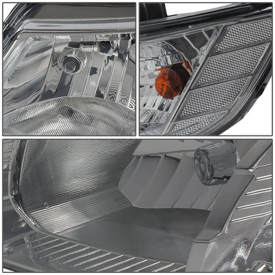 D-Motoring - Headlights - Smoked Lens - Plug-n-Play - Pair - 10-13 KIA Forte - 4