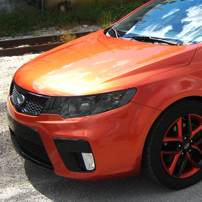 D-Motoring - Headlights - Smoked Lens - Plug-n-Play - Pair - 10-13 KIA Forte - 7