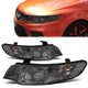 10-13 KIA Forte Headlights - Smoked Housing - Smoked Lens - Plug-n-Play - Pair