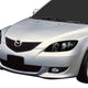 D-Motoring - Headlights - Black Housing - Projector - Plug-n-Play - Pair - 04-09 Mazda 3 4-Door Sedan - 5