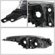 D-Motoring - Headlights - Chrome Housing - Clear Corner - Projector - Plug-n-Play - Pair - 10-13 Mazda 3 - 4