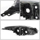 D-Motoring - Headlights - Chrome Housing - Clear Corner - Projector - Plug-n-Play - Pair - 10-13 Mazda 3 - 4