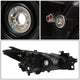 D-Motoring - Headlights - Chrome Housing - Amber Corner - Projector - Plug-n-Play - Pair - 14-17 Mazda 3 - 4