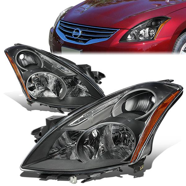 10-12-nissan-altima-headlights-black-housing-amber-corner-plug-n-play-pair-hl-oh-na10-bk-am - 1