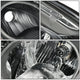 D-Motoring - 10-12 Nissan Altima Sedan Headlights - Black Housing - Clear Lens - Clear Corner - Plug-n-Play - Pair - 3