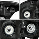 D-Motoring - 10-12 Nissan Altima Sedan Headlights - Black Housing - Clear Lens - Clear Corner - Plug-n-Play - Pair - 5