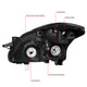 D-Motoring - 10-12 Nissan Altima Sedan  Headlights - Smoked Housing - Clear Corner - Plug-n-Play - Pair - 6