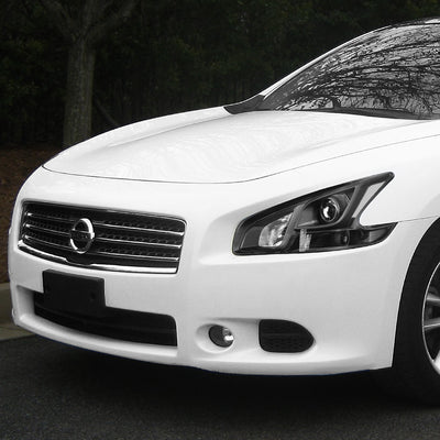 D-Motoring - 09-14 Nissan MaximaHeadlights - Black Housing - Clear Lens - Clear Corner - Plug-n-Play - Pair - 7