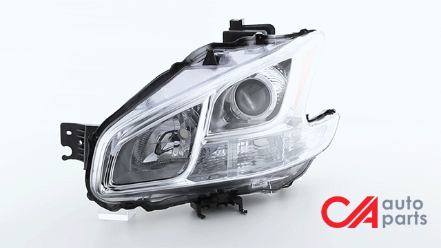 09-14-nissan-maxima-headlights-chrome-housing-clear-lens-amber-corner-plug-n-play-pair-hl-oh-nm09-ch-am - 3