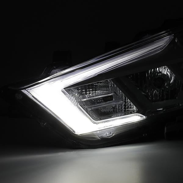 led-drl-16-18-nissan-maxima-s-sl-sv-projector-headlight-lamps-chrome-housing-hl-oh-nm16-ch-cl1 - 3