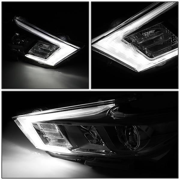 led-drl-16-18-nissan-maxima-s-sl-sv-projector-headlight-lamps-chrome-housing-hl-oh-nm16-ch-cl1 - 4