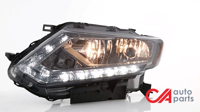 14-16-nissan-rogue-headlights-led-drl-smoked-housing-smoked-lens-amber-corner-plug-n-play-pair-hl-oh-nrog14-sm-am - 3