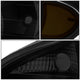 D-Motoring - 99-05 Pontiac Grand AmHeadlights - Smoked Housing - Smoked Lens - Amber Corner - Plug-n-Play - Pair - 4