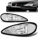 99-05-pontiac-grand-am-headlights-chrome-housing-clear-lens-clear-corner-plug-n-play-pair-hl-oh-pgam99-ch-cl1 - 1