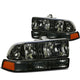 D-Motoring - Headlights - Smoked Lens - Amber Corner - Plug-n-Play - Pair - Chevrolet Blazer / S10 - 3