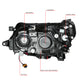 D-Motoring - 09-13 Subaru Forester  Headlights - Black Housing - Clear Corner - Plug-n-Play - Pair - 6