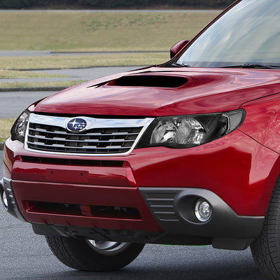 D-Motoring - 09-13 Subaru Forester  Headlights - Black Housing - Clear Corner - Plug-n-Play - Pair - 7