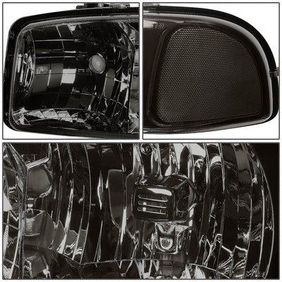 D-Motoring - 99-2007 GMC Sierra/Yukon  Headlights - Smoked Housing - Plug-n-Play - Pair - 2
