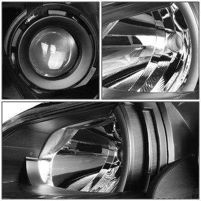 D-Motoring - 10-14 Outback/LegacyHeadlights - LED - Black Housing - Clear Lens - Clear Corner - Plug-n-Play - Pair - 3