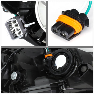D-Motoring - 10-14 Outback/LegacyHeadlights - LED - Black Housing - Clear Lens - Clear Corner - Plug-n-Play - Pair - 5
