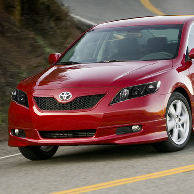 D-Motoring - 07-09 Toyota Camry  Headlights - Black Housing - Projector - Plug-n-Play - Pair - 4