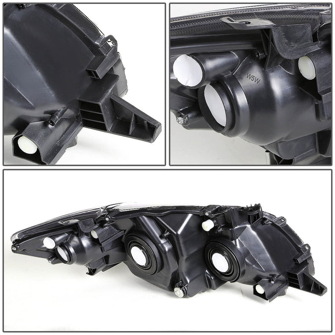 D-Motoring - Headlights - Black Housing - Plug-n-Play - Pair - 09-10 Toyota Corolla - 3