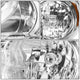 D-Motoring - Headlights - Chrome Housing - Amber Corner - Plug-n-Play - Pair - 11-13 Toyota Corolla Sedan - 2