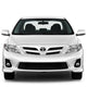 D-Motoring - Headlights - Chrome Housing - Amber Corner - Plug-n-Play - Pair - 11-13 Toyota Corolla Sedan - 5