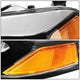 D-Motoring - Headlights - Chrome Housing - Amber Corner - Projector - Plug-n-Play - Pair - 14-16 Toyota Corolla Sedan - 3